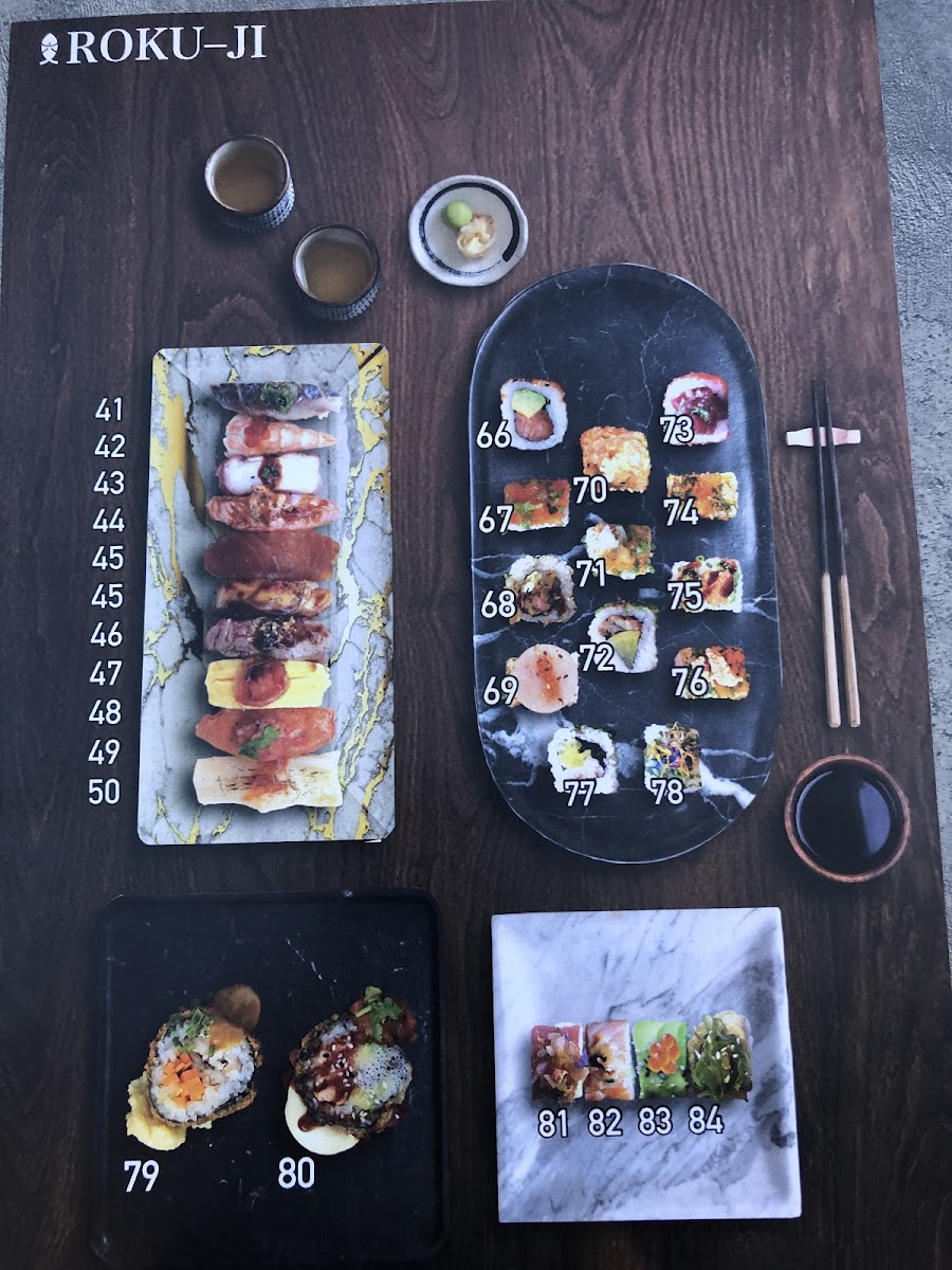 Menu Roku-Ji-6